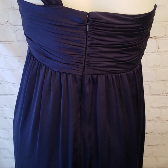 Priscilla Of Boston Vineyard Collecton Navy Dress - Picture 5 of 7